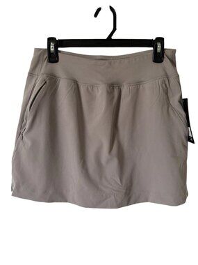 NWT Gray 90 Degrees By Reflex Size Large Slit Skort